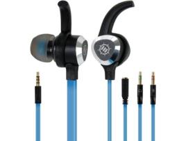 Auscultadores Gaming  Vibration In-Ear (Com fio - Com Microfone - Preto)