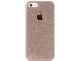 Capa iPhone 5, 5s, SE PURO Shine Dourado