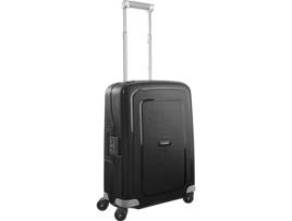 Mala de Viagem SAMSONITE S'Cure 55 (Cabine - 4 Rodas - 34 L) em Preto