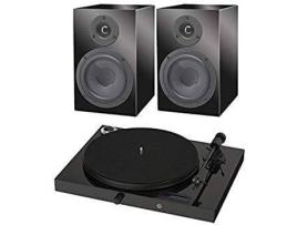 Conjunto Gira-Discos PRO-JECT Jukebox E Preto + Box 5