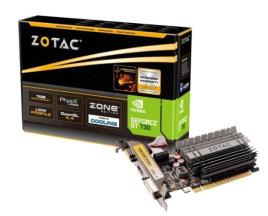 ZOTAC - GEFORCE GT 730 - ZONE EDITION GF GT 730 - 2 GB