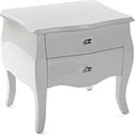 Mesa de Cabeceira Cagliari Madeira MDF/Madeira de abeto