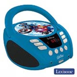 Rádio Leitor De Cd Avengers Lexibook