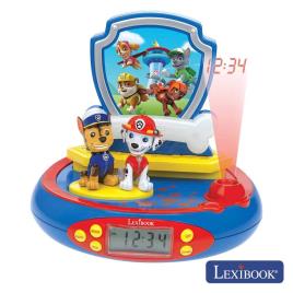 Relógio Despertador Projeção E Efeitos Paw Patrol Lexibook