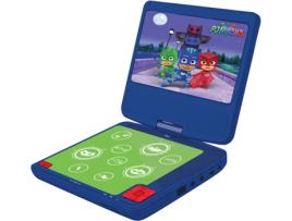 Leitor DVD LEXIBOOK Pj Masks DVDP6PJM Azul
