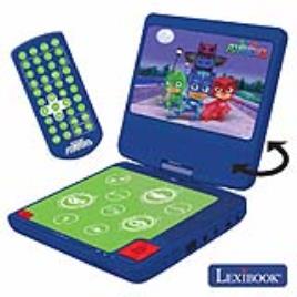 Leitor Dvd Portátil Pj Masks C/ Porta USB Lexibook