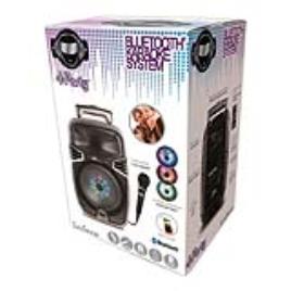 Altifalante Bluetooth com microfone para karaoke Trolley Lexibook