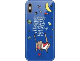 Quotes Case iPhone X-XS (space)