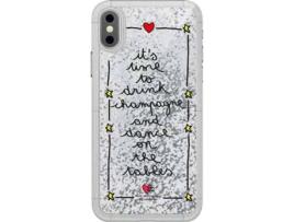 Liquid Case iPhone XR (champagne)