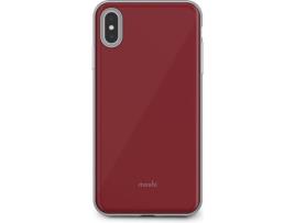 Capa iPhone XS Max MOSHI iGlaze Vermelho