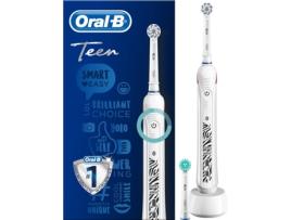 Escova de Dentes Elétrica ORAL B Teen Etica Branco (8.800 rpm)