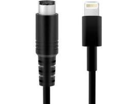 Cabo para Instrumentos IK MULTIMEDIA Lightning Mini-DIN (Comprimento: 60 cm)