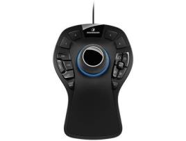 Rato Ergonómico 3DCONNEXION Spacemouse Pro Serie Profesional (Cabo USB - Preto)