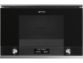 Micro-ondas Encastre SMEG MP122N1 (22 L - Com Grill - Preto)