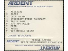 LP2 Primal Scream: Give Out But Don't Give Up: The Memphis Tapes