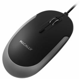 Macally - Rato DynaMouse USB-C (black/space grey)