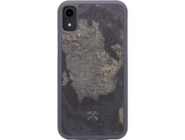Capa iPhone XR WOODACESSORIES Stone Cinza