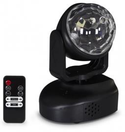 Moving Head LED RGBWAP 6x 1W - FONESTAR