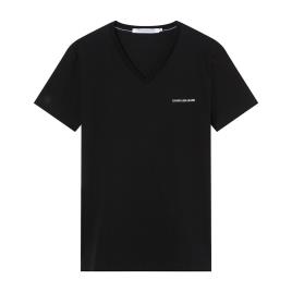 Calvin Klein Jeans T-shirt de decote em V slim stretch Micro CK