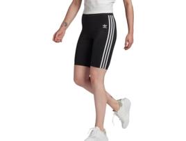 Adidas Originals Calções justos de cintura subida, barras dos lados