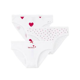 Petit Bateau Lote de 3 cuecas, 3-12 anos