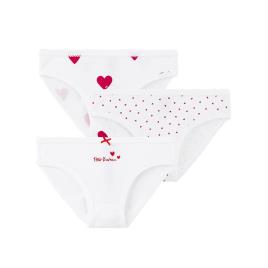 Petit Bateau Lote de 3 cuecas, 3-12 anos