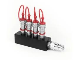 Acessório de Iluminação TCM FX Co2 Distribution Block (4x3/8 Out To 1x3/4 In)