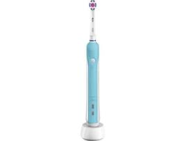 Escova de Dentes Elétricas ORAL-B Pro 700 Azul e Branco (20.000 rpm)