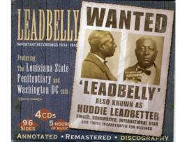 CD Leadbelly - Important Recordings 1934 - 1949