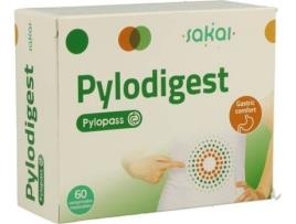 Suplemento Alimentar SAKAI Pylodigest Pylopass (60 comprimidos)