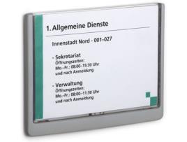 Suporte para Avisos DURABLE 486637 (Plástico)
