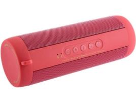 Coluna Bluetooth GETEK T2 (3W - Autonomia: 5-7h - Vermelho)