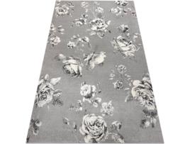 Tapete de Interior DYWANY LUSZCZOW Gnab 60642653 (Cinzento - 120 x 170 cm - Polipropileno)