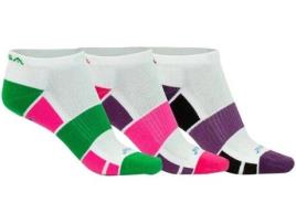 Pack 3 Pares Meias para Mulher GSA Corte Baixo Hydro+ 694 Performance 3 Pares Multicor para Corrida (EU 36-40)