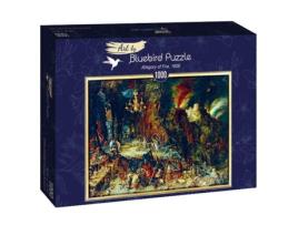 Puzzle 1000 Pcs Jan Brueghel The Elder The Allegory Of Fire 1608 Bluebird
