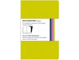 Caderno MOLESKINE Volant XS Verde Claro (2 unidades - Pautado)