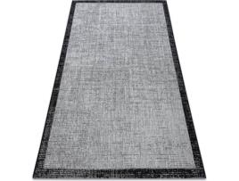 Tapete DYWANY LUSZCZOW Sizal Floorlux 20401 (Cinzento - 200 x 290 cm - Polipropileno)