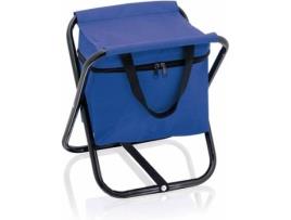 Cadeira VITAL GYM Dobrável com Braço e Bolso (0.34x0.26x0.32mm - Azul)