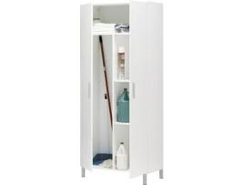 Roupeiro VEP HOME Branco 59 (188x81x35 cm - Melamina)