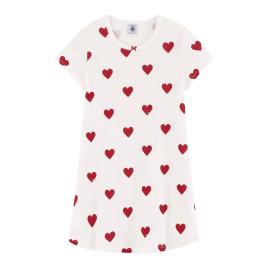 Petit Bateau Camisa de dormir de mangas curtas, 3-12 anos