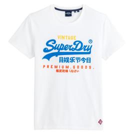 T-shirt com gola redonda, Vintage Logo Tri