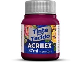 Tinta Acrilex Fosca para Tecido Lilás Escuro (04140/640 37ml)