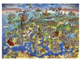 Puzzle Anatolian Milestones Da Europa de 1500 Peças