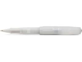Esferográfica Rollerball KAWECO Frosted Sport Transparente (0,7 mm - Preto)