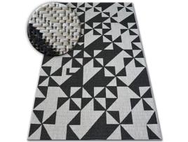 Tapete DYWANY LUSZCZOW Sizal Floorlux 20489 (Cinzento - 60 x 110 cm - Polipropileno)