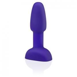 Estimulador B-VIBE Rimming Control Remoto Anal Plug Petite Roxo