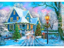 Puzzle Bluebird Natal em Casa 1000 Peças