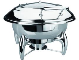 Buffet LACOR Luxe Redondo Inox (6L - Aço Inoxidável)