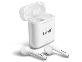 Auscultadores Wireless Linq com Conexão Bluetooth Da Serie Wh Branco