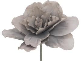 Planta Artificial EUROPALMS Giant Flower (Cinzento - 80 cm)